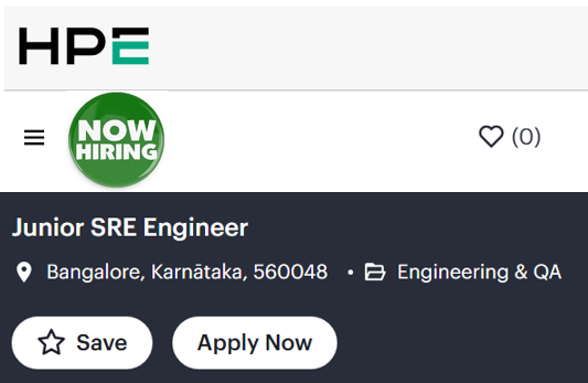 fjafreshers's tweet image. 🚀 HP #HiringFreshers

💼 Junior SRE Engineer
🎓 CS / Information Systems / Related
👶 Freshers | 0–2 Years Experience
📍 Bangalore

🔗 Apply: tinyurl.com/hp-freshers-re…
👉 Follow for daily fresher &amp;amp; MNC jobs

#HP #FreshersJobs #OffCampus #ITJobs #Jobs2026