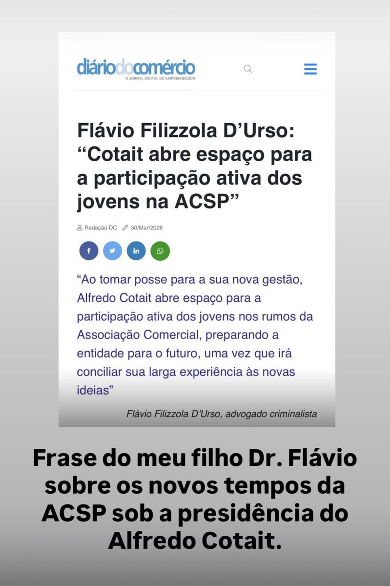 Luiz Flávio D'Urso tweet media
