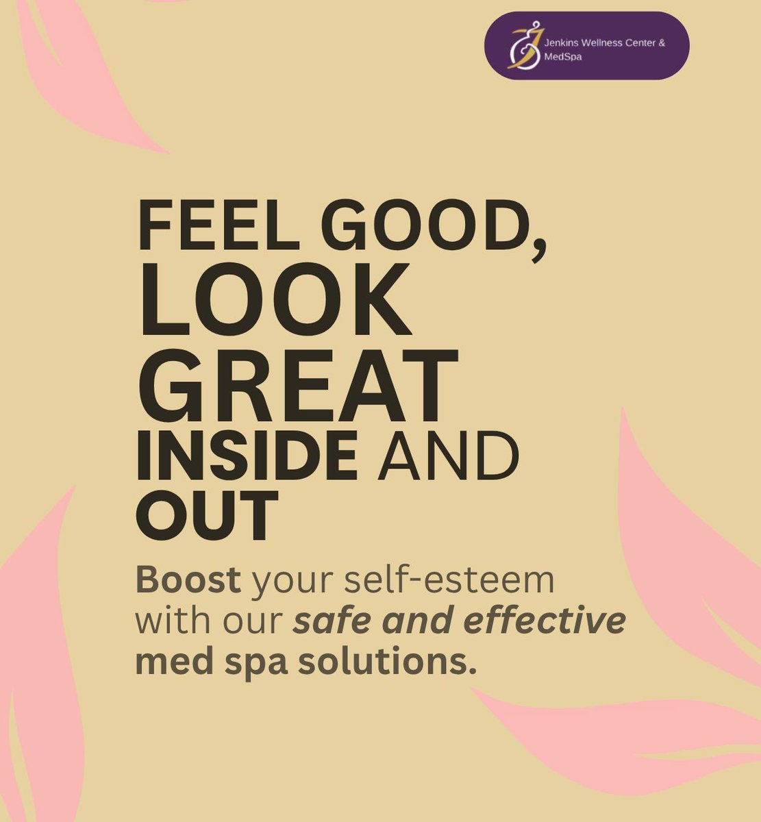 Jenkins_OBGYN's tweet image. Experience expert waxing, laser hair removal, Botox, and more, all medically supervised for your wellness and confidence. Enjoy personalized care that reveals your best self.

#medspa #wellness #aesthetics