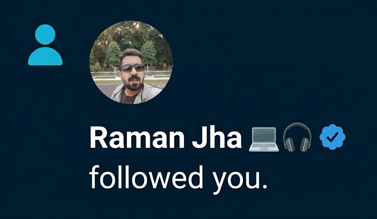 Raman Jha 💻🎧 tweet media