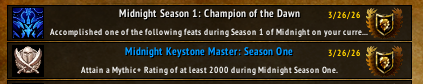 hikons's tweet photo. First time doing a week one KSM! 😁 I managed to get three alts to 2k+ and three portals done. https://t.co/lGWaQViHUF