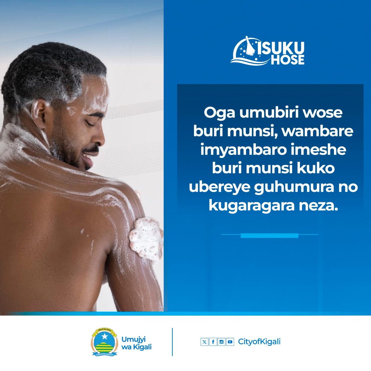 placide_art's tweet image. Hello everyone,
Today, we are talking about the importance of #hygiene in our daily lives. Let’s make hygiene a habit – it’s not just words, it’s a responsibility for all of us.
Every day, our bodies need proper care. Bathing regularly, wearing clean clothes, and maintaining