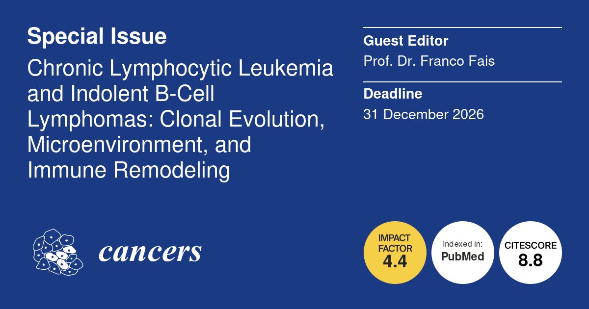 Cancers MDPI tweet media