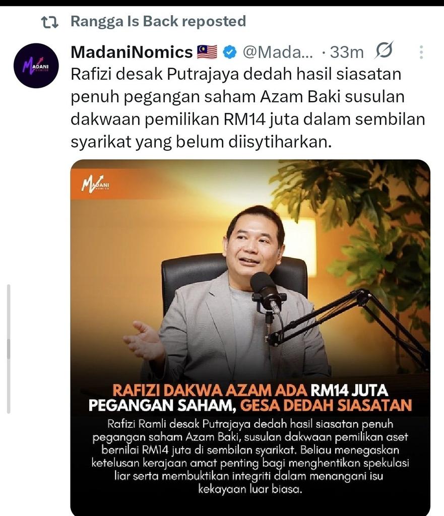*ZAKA NAIK ikut suka ati dia 😎! tweet media