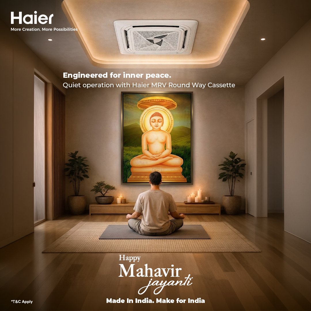 Haier India tweet media