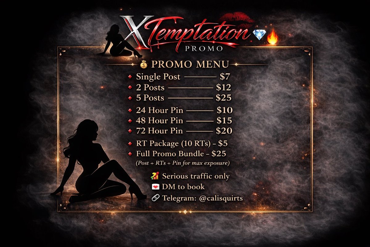 โ๐ XTemptation Promo ๐๐ฅ tweet media