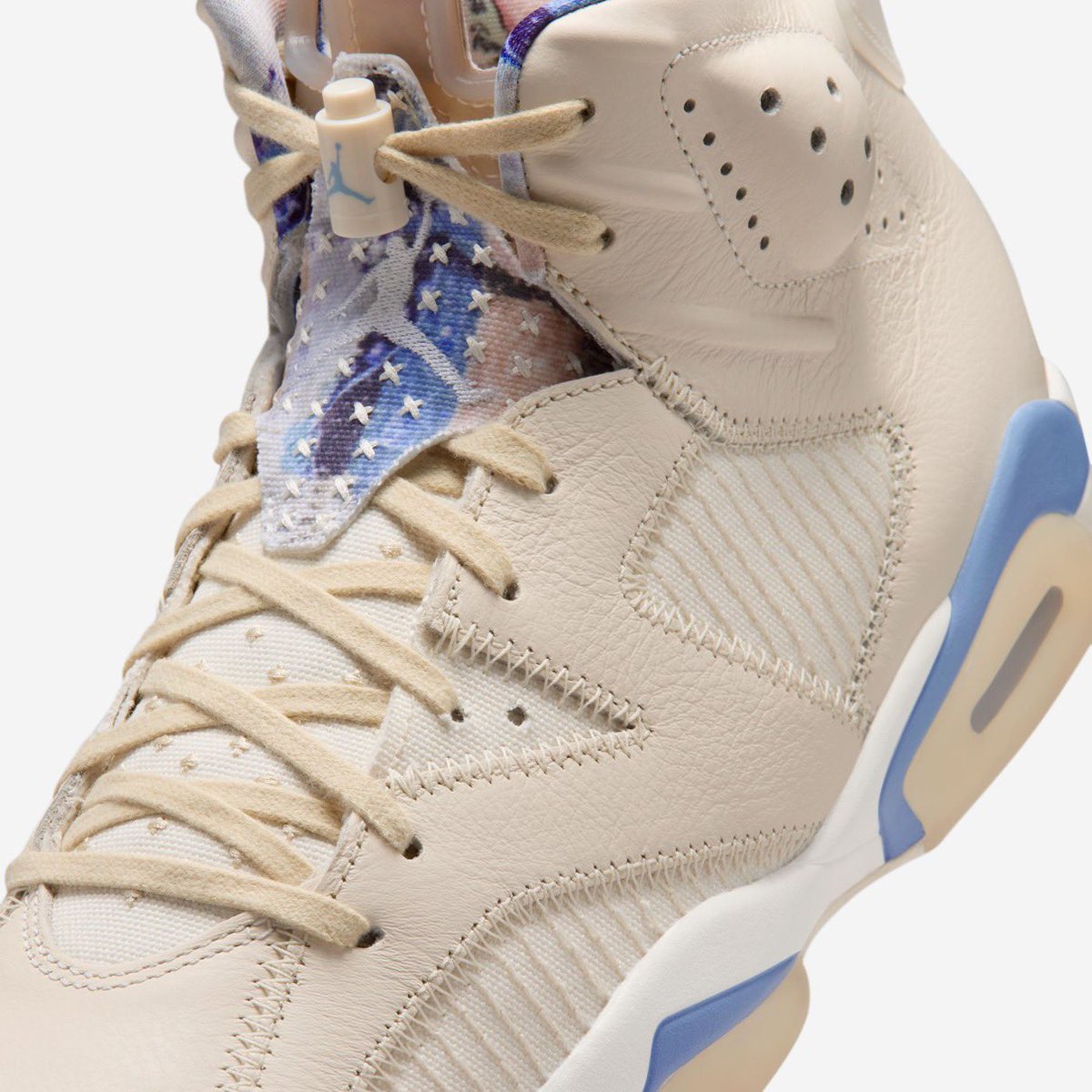 uptod4te's tweet photo. Nike Air Jordan 6 Retro “Sashiko”が発売予定 ［IR7255-110］【ナイキ AJ6 エアジョーダン6 新作 刺し子】
https://t.co/Va8ZqFNMQc https://t.co/pvEYrAHPdT