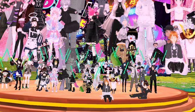 takaho0321's tweet image. #VRダンス
#DJ
#cluster
”DJでダンスしようⅢ”に参加しました。
すてきなDJ、すてきな踊りでした。
ありがとうございます。

cluster.mu/e/a1b3f0f5-8a8…