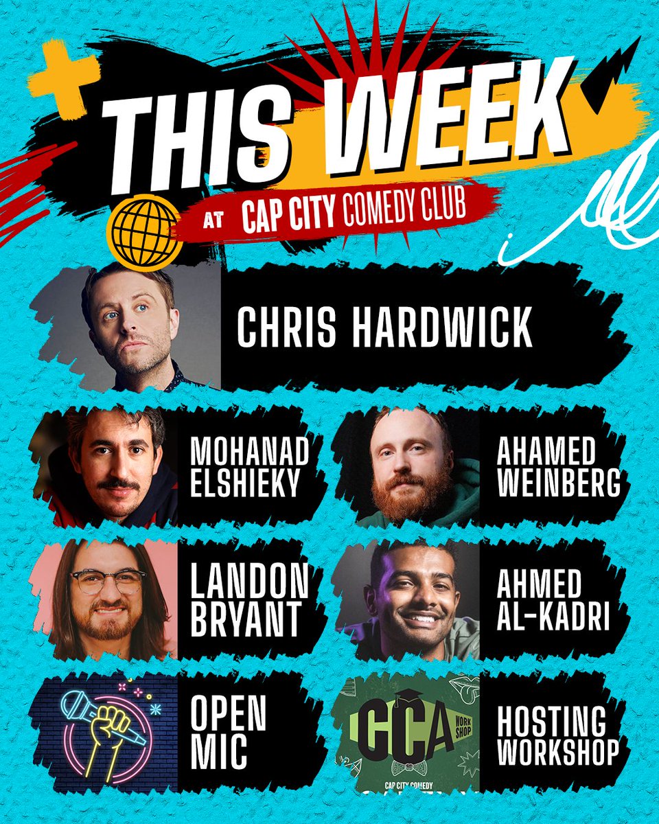 Cap City Comedy Club tweet media