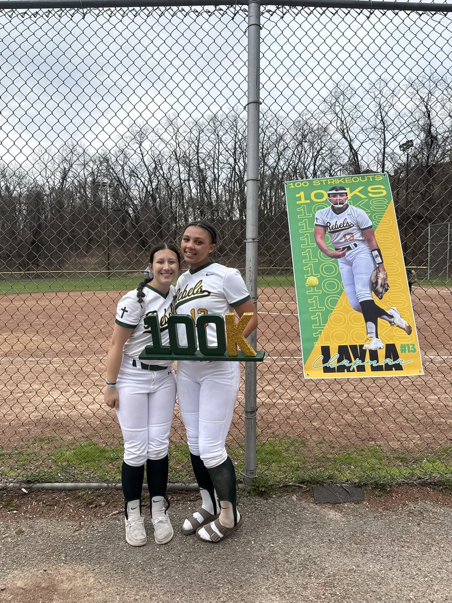 LaylaChapman24's tweet image. Today I hit 100 Ks!! We won 10-0 and I’m so proud of my team! I had 10ks with 2 hit and 0 runs. More to go! 

#classof2028 #RHP @_CoachCory @IMGLanglois @SLS_Athletics @TribLiveHSSN