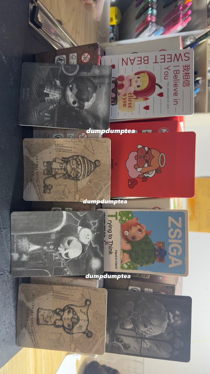 dumpdumptea's tweet photo. WTS POPMART FIGURE

hirono
• echo daydreaming &amp; hiding behind you
• monsters carnival Grim Reaper, zombie, vampire

• Sweet bean the languange of love (i believe in you)
• crybaby crying for love (stupid cupid)
• hand in hand (trying to think)

shopee✅
lengkap no minus https://t.co/kTTwiTfwCY