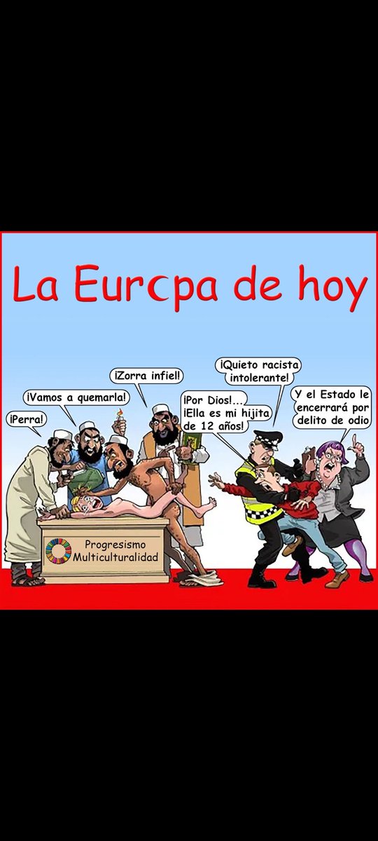 emisampedro's tweet image. #PÁSALO    #ShareIT

No seas cómplice por omision👇

Don't be an accomplice by omission👇
⭕ 
#IslamOutOfOccident
#IslamHorsDEurope
#IslamFueraDeUE
#StopIslam
#IslamMentalillness
#BanIslamAsSECT
#MassDeportation
#CrusadesNow
and
#BanSocialCommunism promoting/tolerate it