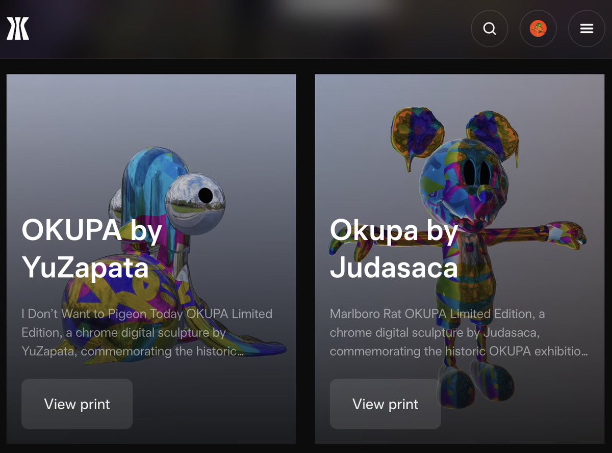 YuZapata I OKUPA Art Exhibition tweet media