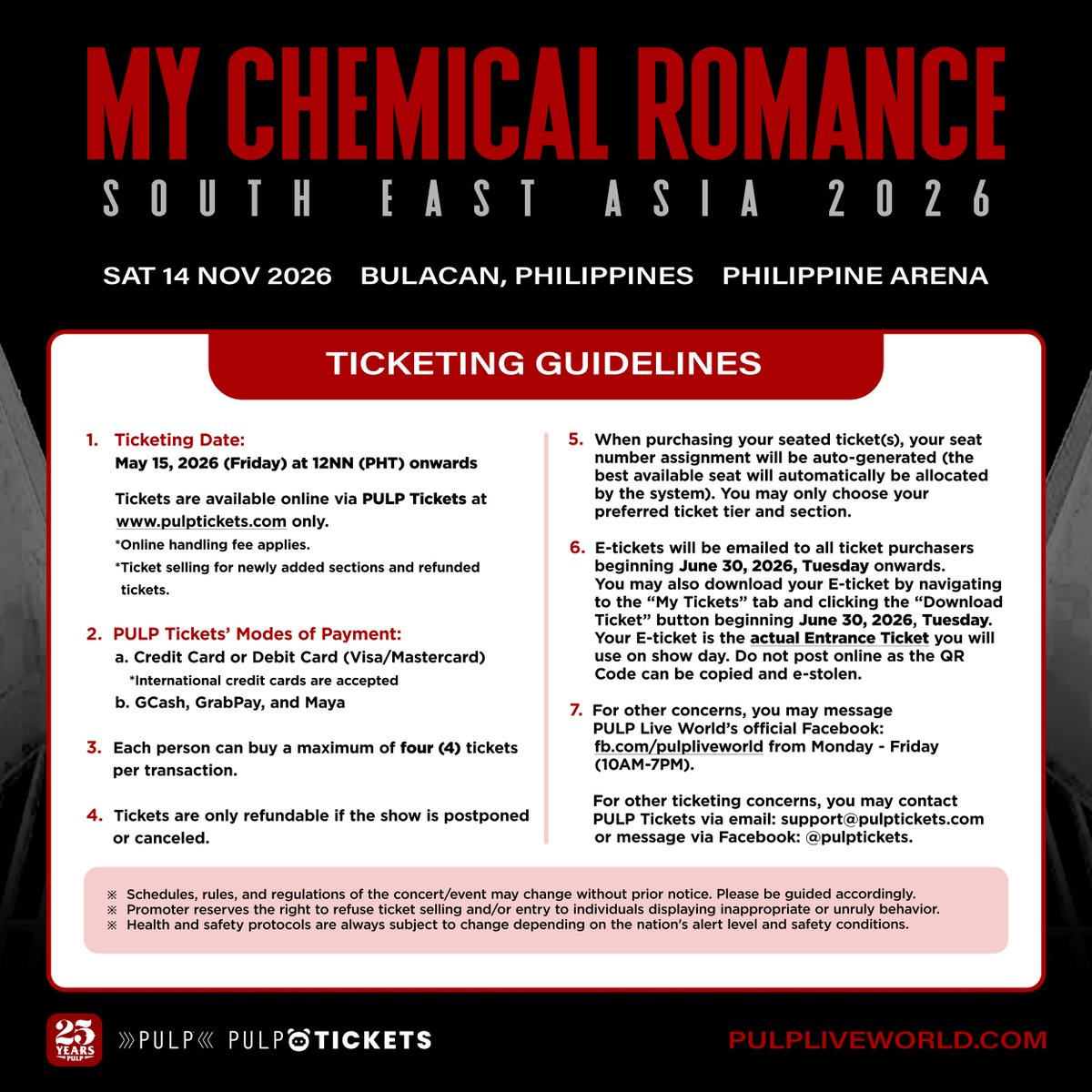 PULP Live World tweet media