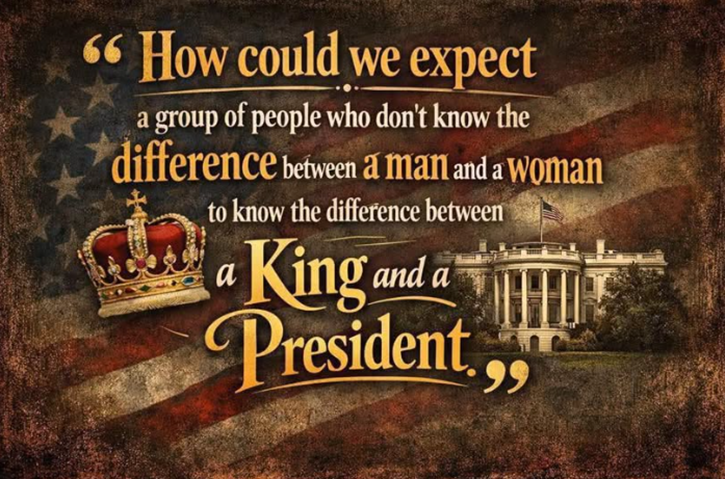 <a href="/Geniustechw/">Genius Tech</a> We do not have to we know the difference between a president and a king.