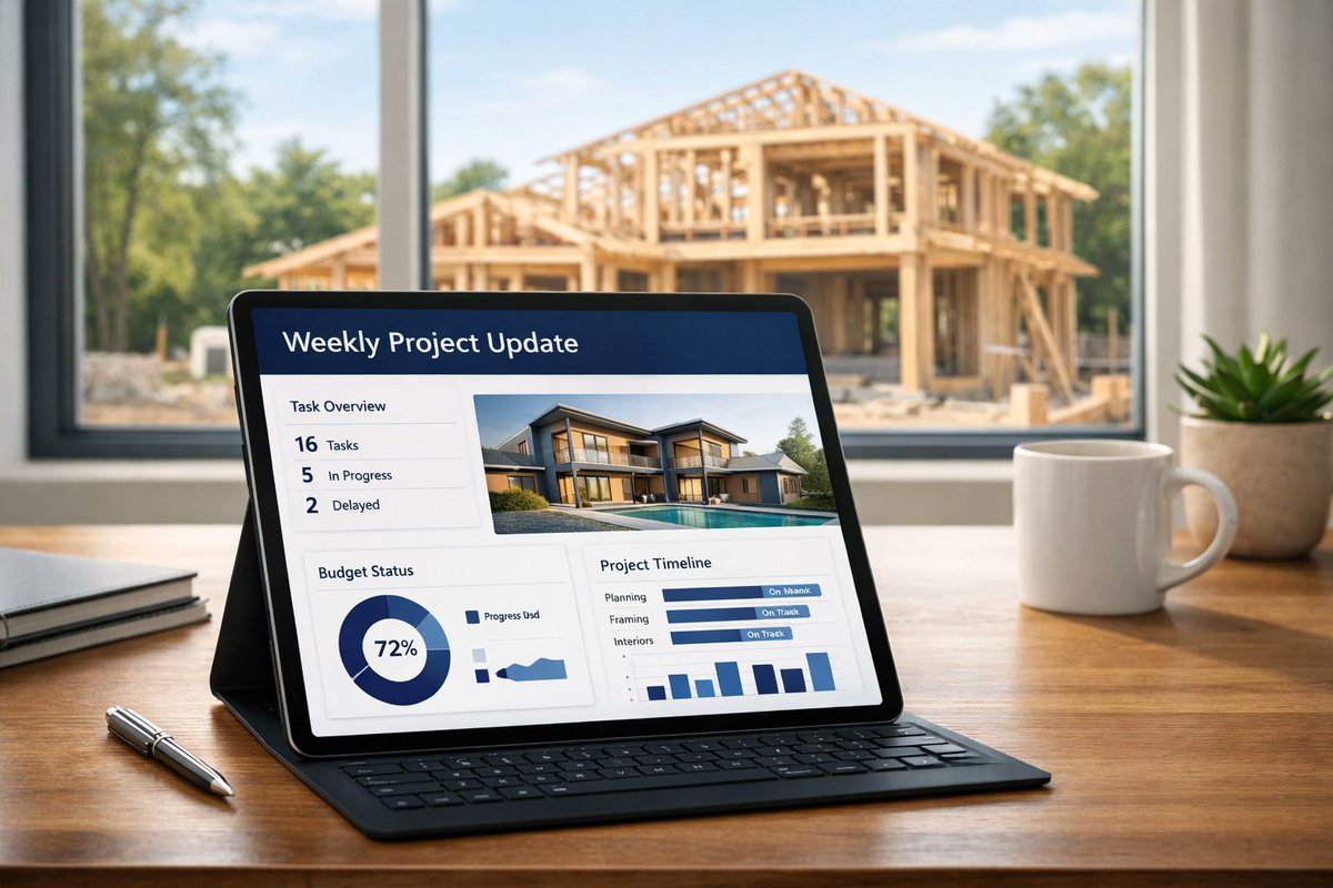 LSU_Grad1's tweet photo. Uncertainty is the enemy of a great build. That’s why we provide weekly updates and real-time specs through our client portal. You’ll always know exactly where your vision stands. #Transparency #ClientExperience #DesignBuild https://t.co/0ayd4jkBNj