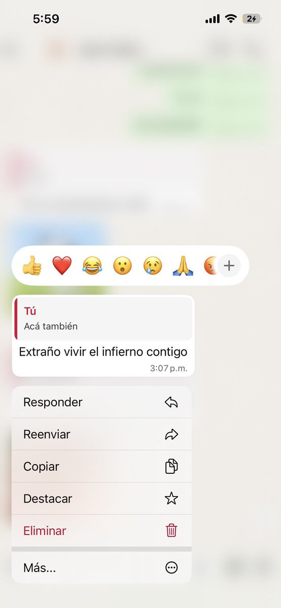 De verdad el problema no puedo ser yo
