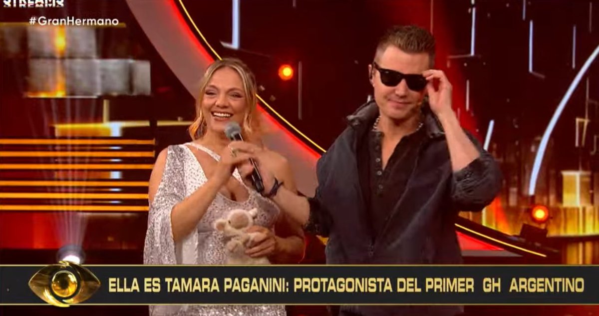 👁️ Entra 25 años después de su edición a #GranHermano TAMARA PAGANINI