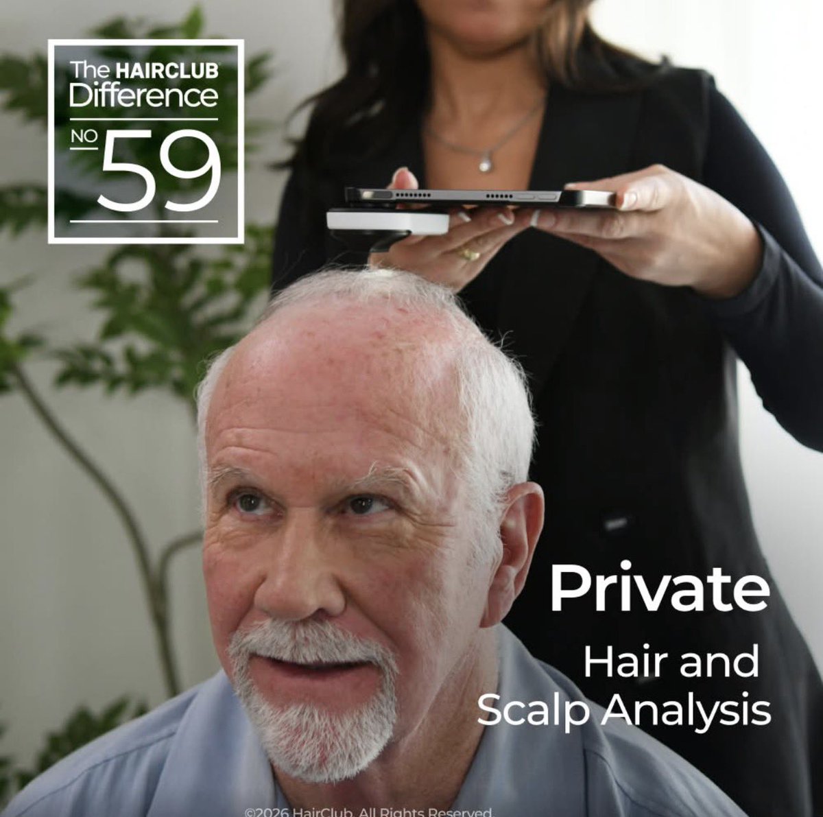 There are certain things you can’t get online, in a delivered box, or on an app. One of those things is an in-person analysis of your hair. At HairClub, you’ll get a tailored solution to address your stage of hair loss.

Book your free consult now.

hclub.cc/4149TSf