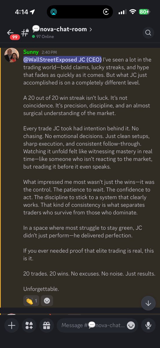 ExposedWall's tweet photo. ANOTHER SUCCESSFUL TRADING DAY! We are now 22/22 trades since 3/16! Over 3198% of gains ALL LIVE WITH SCREENSHARING! Today we did 419% FROM 2 trades! DM ME TO JOIN MY SERVER! https://t.co/xFAsajyEM2