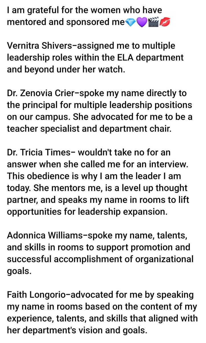 sheisleadworthy's tweet image. The women who have mentored &amp;amp; sponsored me throughout my leadership journey remain in my thoughts &amp;amp; actions each step of the way. They have a puzzle piece in my story for which I am deeply grateful. "I am HER"  because of every single experience. #leadwell #befearless