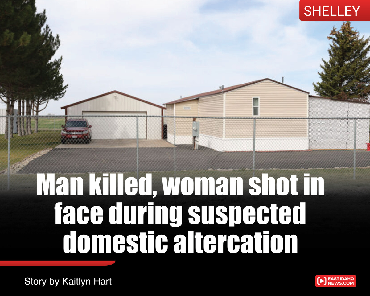EastIDNews's tweet image. A man is dead and a woman is in the hospital with serious injuries after a shooting at a Shelley home early Monday morning.

eastidahonews.com/2026/03/man-ki…

Story by @Newswithkait #EastIdahoNews #domesticviolence #crimereport