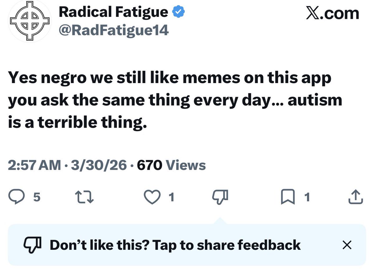 Radical Fatigue tweet media