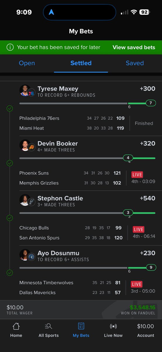 BetEmUpJess's tweet photo. When I saw this bet I knew it was a gooo!! Ayeee @sharpboyjon https://t.co/XBM0KXUbfx