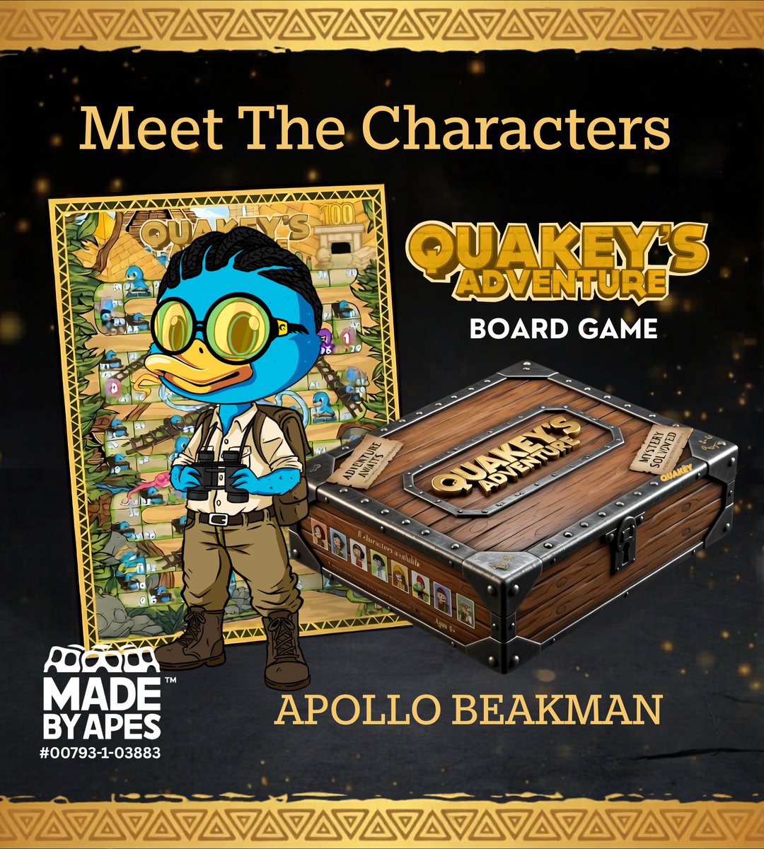 Quakey's Adventure 🦍 MadeByApes #00781-1-03883 tweet media