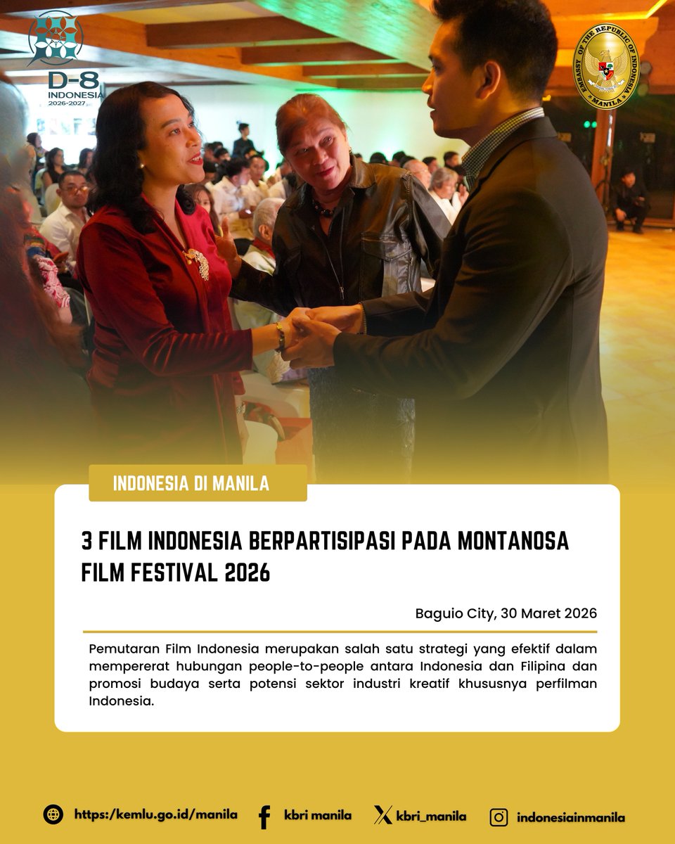 Indonesian Embassy Manila tweet media