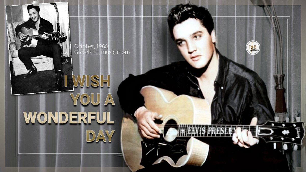 egaaronp's tweet image. #Elvis #Elvis2026 #ElvisHistory #ElvisCreations 
Hello, I wish you all a peaceful day. Take care ❤️👑⚡️
October, 1960: Graceland music room