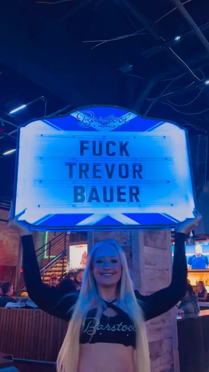 the #dodgers only redeeming quality is that they told trevor bauer to fuck off like all the other teams in mlb did