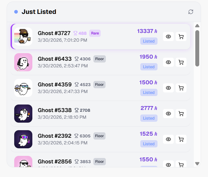 TheBooFinder's tweet photo. π¨Boo Alert:
π»#3727 has been listed
Rarity Rank 488 (Rare Ghost)
Listed Price: 13,337 $Hbar
Buy Now on @SentX_io
https://t.co/dEZ5sFUe5I
#Booalert #Boofinder #DeadPixelsClub #DeadPixelGhost https://t.co/NPXbAf2iNd