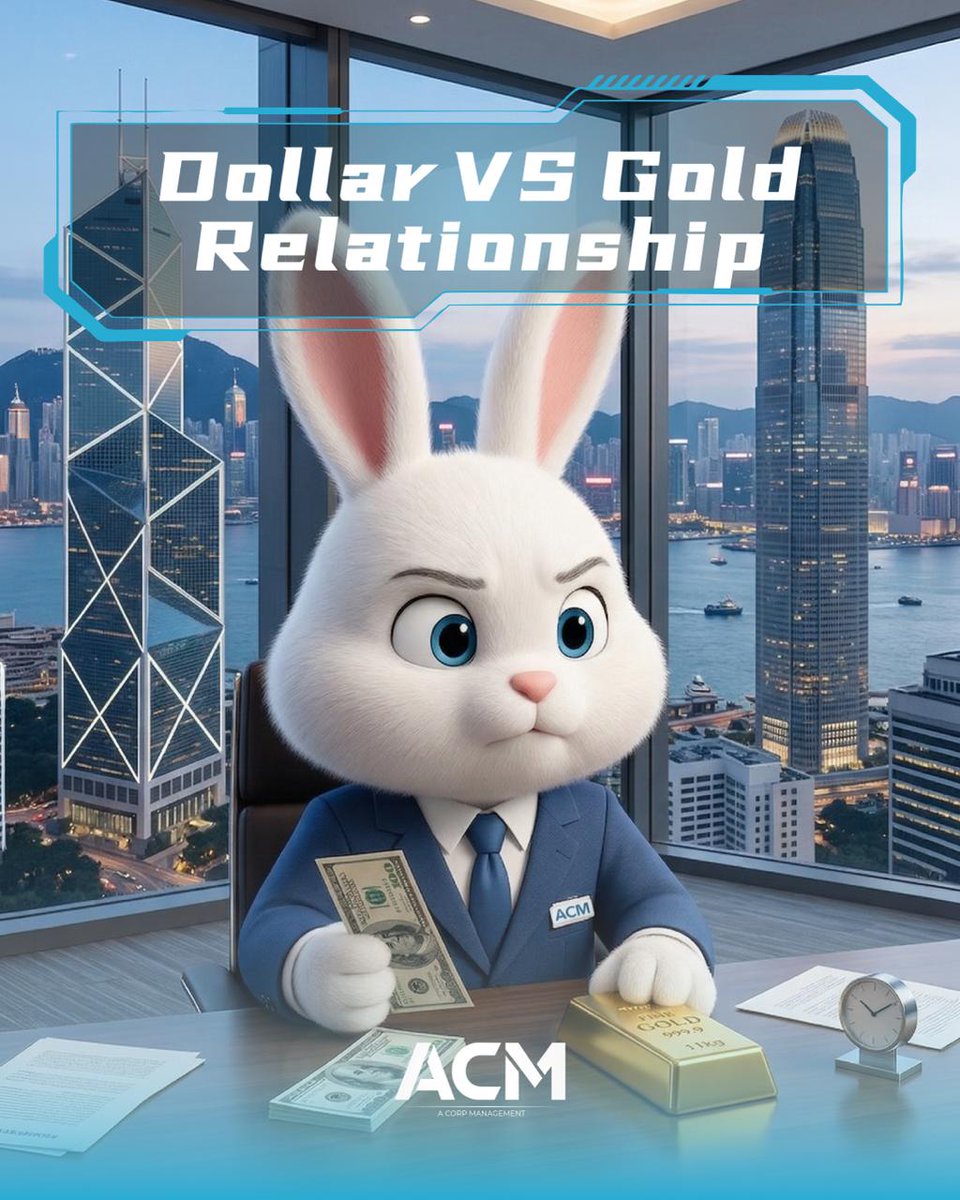 ACorpManagement's tweet photo. Stronger Dollar.
Weaker Gold.
Weaker Dollar.
Stronger Gold.
XAUUSD reflects macro flows —
not emotions.
Watch the DXY.
Respect the correlation.
#GoldTrading #ForexMarket #ACM #MacroAwareness https://t.co/JU4urc0LlX