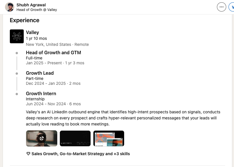 0xratnakar's tweet photo. joining as an intern and ending up leading growth at the same company is a case study. https://t.co/vZreMt8sko