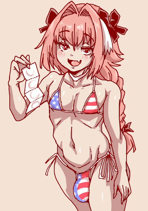 星条旗ビキニがブームなんですか? 