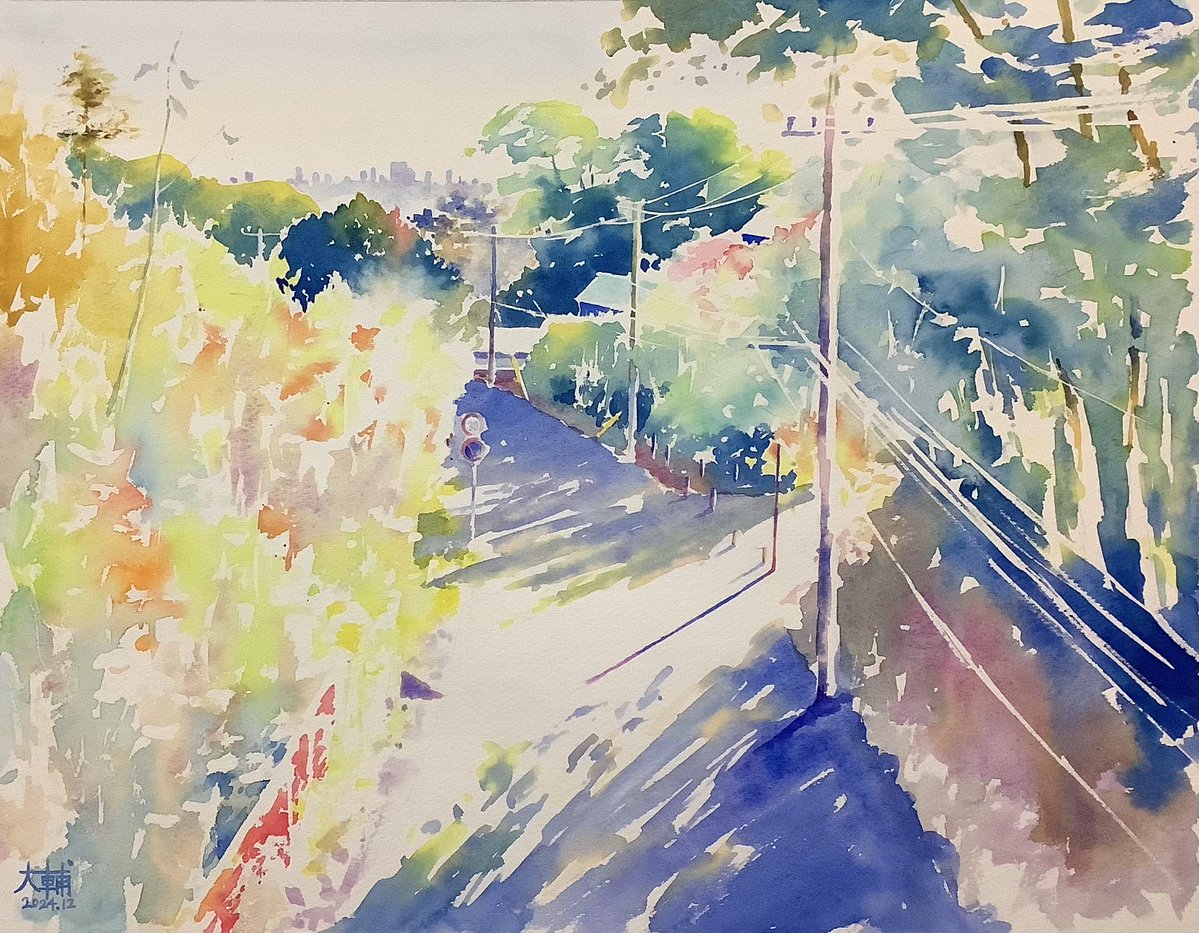 DiDi（土井大輔）watercolor tweet media