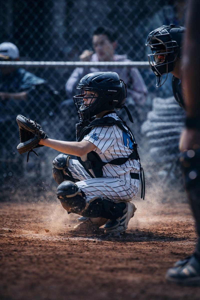 OUAlumni2003's tweet photo. My youngest (James) doing his thing this weekend behind the plate! ⚾️💕 https://t.co/guASEHUjLv