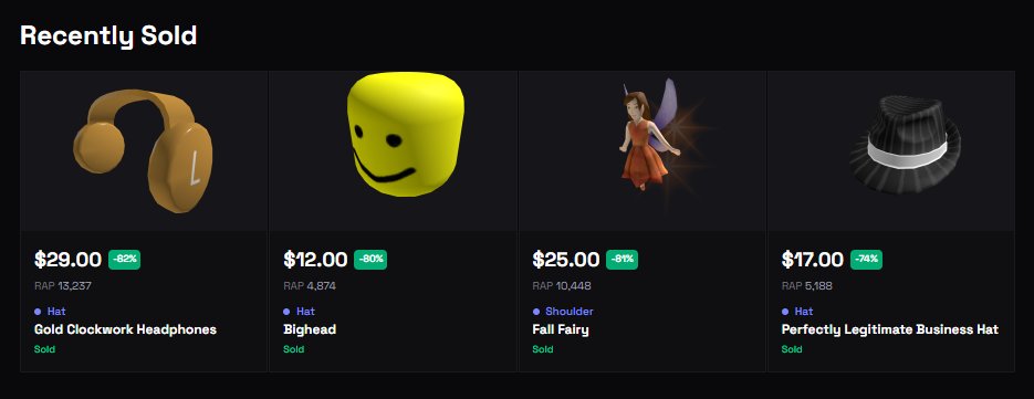 Stop trading Roblox limiteds like it’s 2012.

❌ Discord deals
❌ Middlemen
❌ Scam risk

✅ Automated
✅ Escrow protected
✅ Instant trades
👇