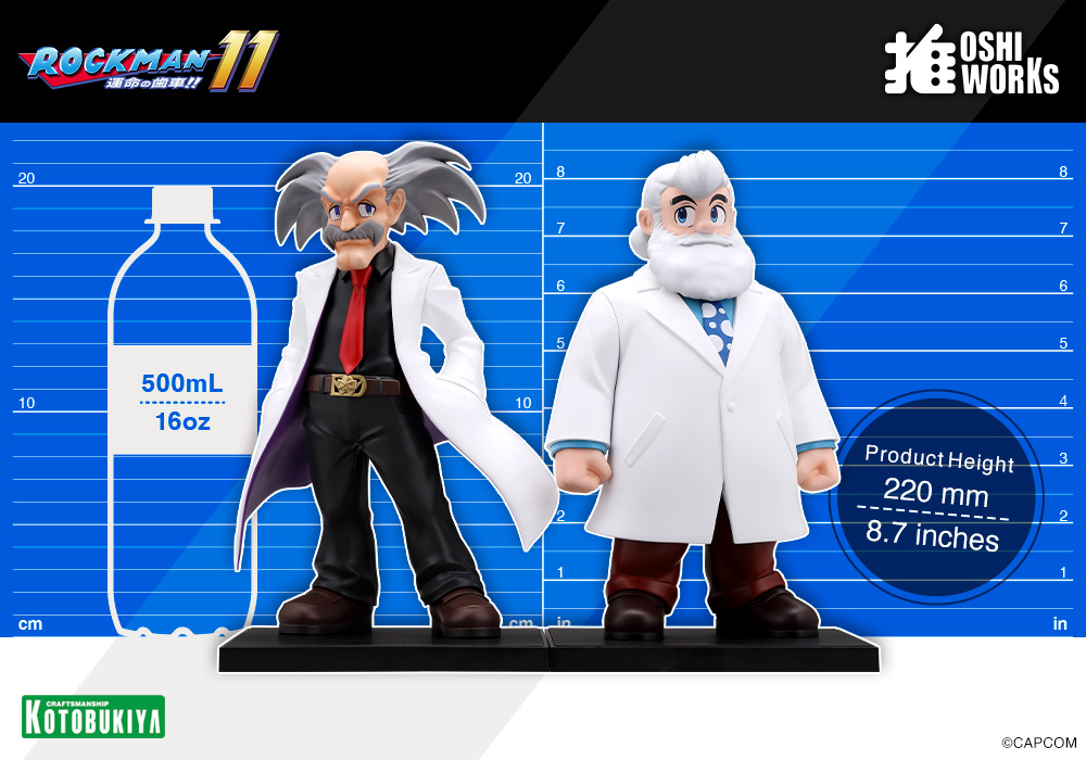 Kotobukiya_EN's tweet photo. 【PRE-ORDERS OPEN】
OSHI WORKS is a series bringing your favorites from a wide range of titles at an affordable price!

Dr, Wily and Dr. Light from Mega Man are here!

Pre-order now!
https://t.co/15zR9WPddv

#MegaMan #OSHIWORKS https://t.co/zu2PBzvPDx