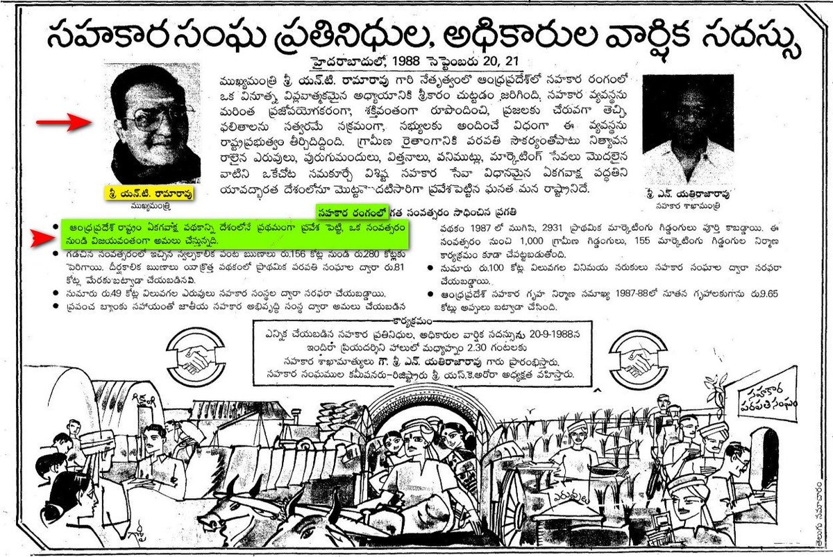 eclector1419857's tweet image. First time in India

#SingleWindow System #SWS  #TDP #NTR Govt in cooperative sector 

#AndhraPradesh #Telangana region included