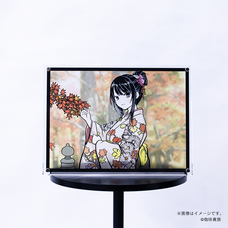 ＼キリトリエ販売中✨／

『珈琲貴族』先生描き下ろしイラスト『和装姿の白峰さん』をキリトリエでお楽しみください🍁
紙の厚さが生み出す立体感が、プリントグッズとはまた違った奥深さを演出します

▼商品詳細はコチラ
tosyo-goods.jp/pages/kiritori…

#珈琲貴族