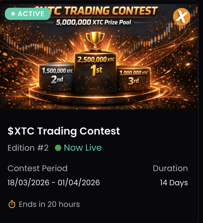 Xitcoin_org's tweet photo. Less than 24hrs left before 3 participants receive their $XTC prize via @ObsidianSwap !
Who will be the lucky ones?
👉 https://t.co/LMGwkkNrgP

#Xitcoin_org @CronosNetwork https://t.co/vcoo1b3Lo8