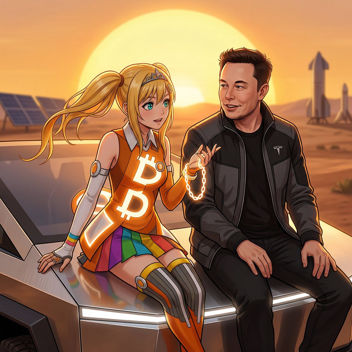 Anime Bitcoin (アニメビットコイン) tweet media