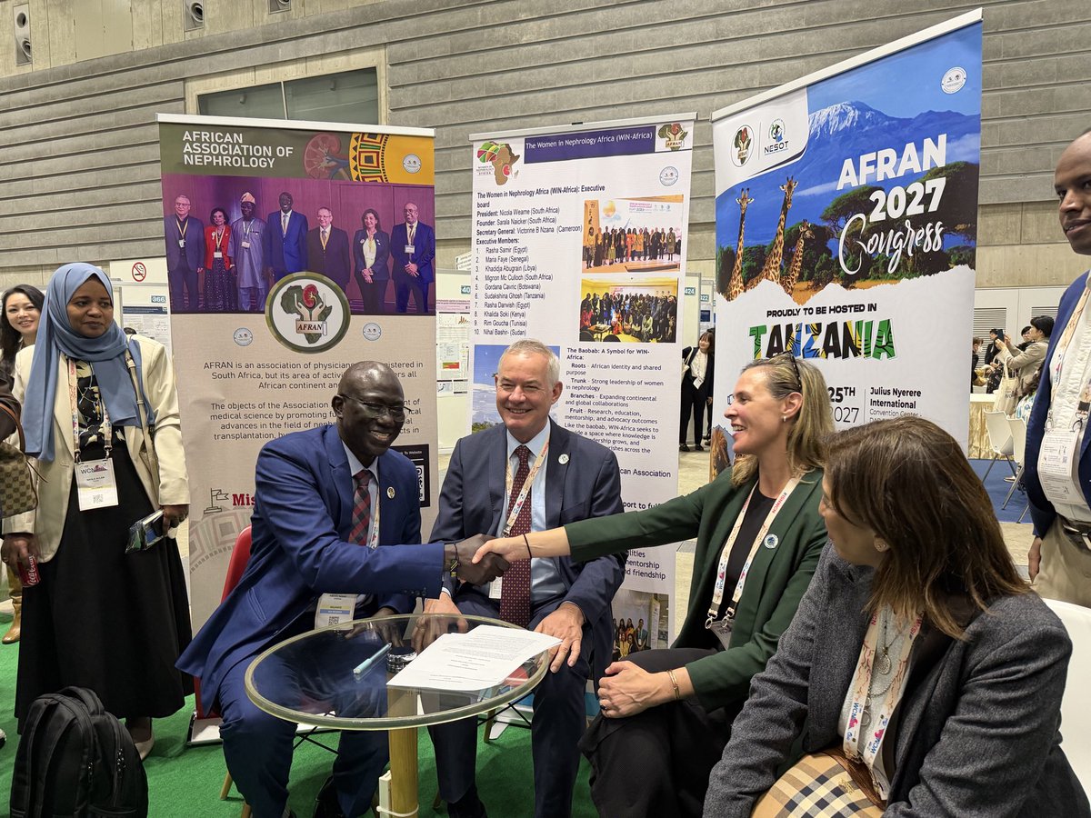 African Association of Nephrology (AFRAN) tweet media
