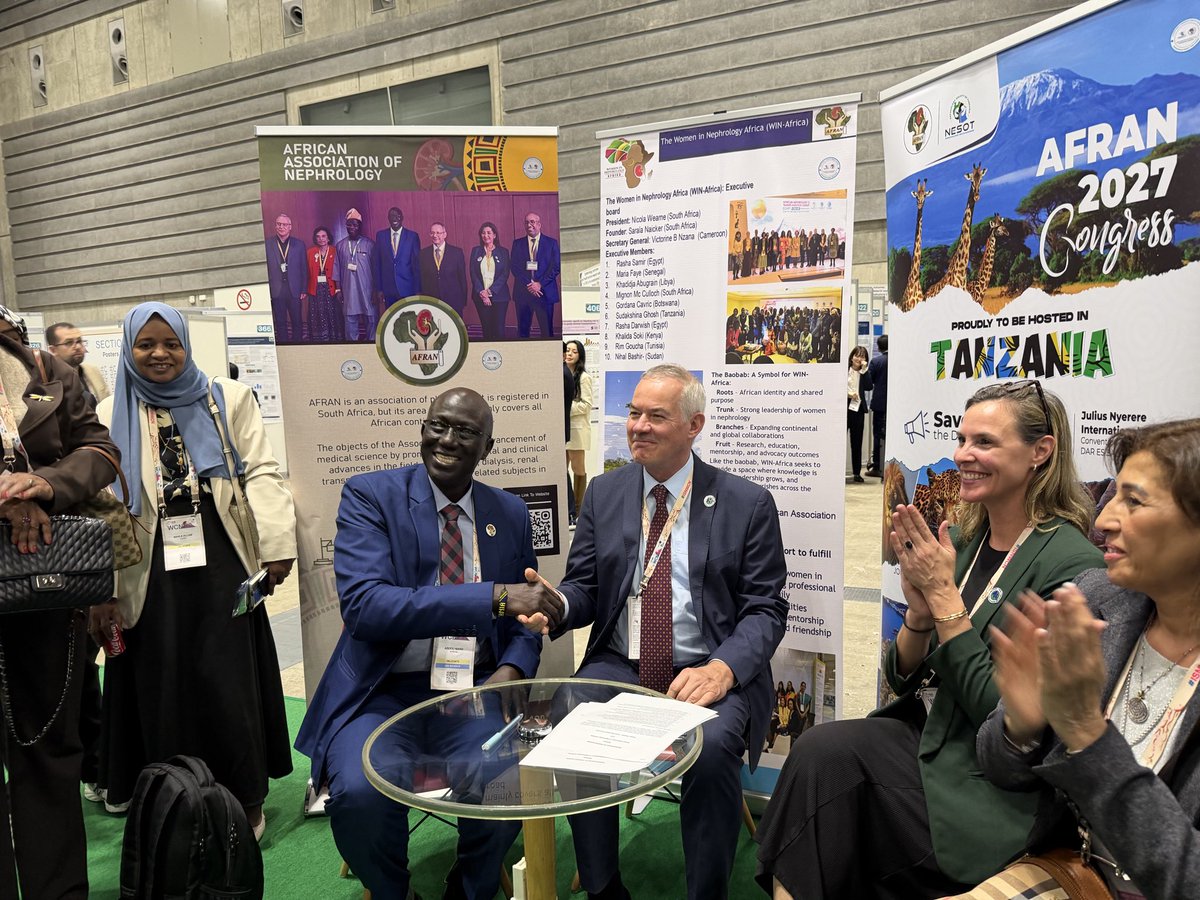 African Association of Nephrology (AFRAN) tweet media