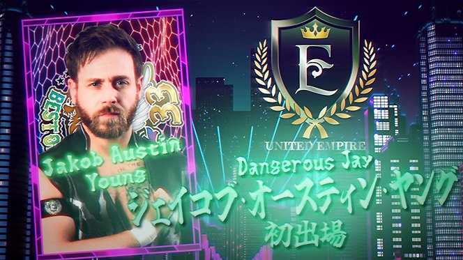 njpw1972's tweet photo. 【『SUPER Jr.』エントリー選手、“第4弾”！】
・ロビー・イーグルス！
・フランシスコ・アキラ！
・ジェイコブ・オースティン・ヤングが“初出場”!!
⇒https://t.co/gxvxPxkIha

※6/7(日) 大田区を特別先行発売中！
⇒https://t.co/UAtJpNETsW

#BOSJ33 
@RobbieEagles_ @francescoakira @SuperJAYcup https://t.co/vqMpChIWnW
