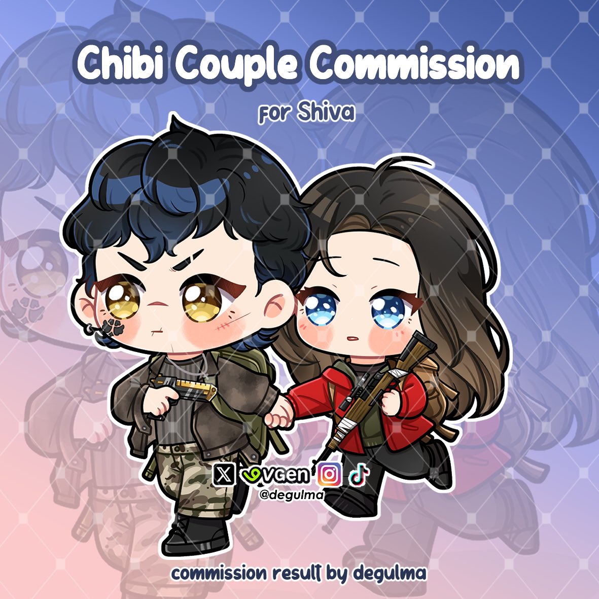 Degulma 🎏 comms open tweet media