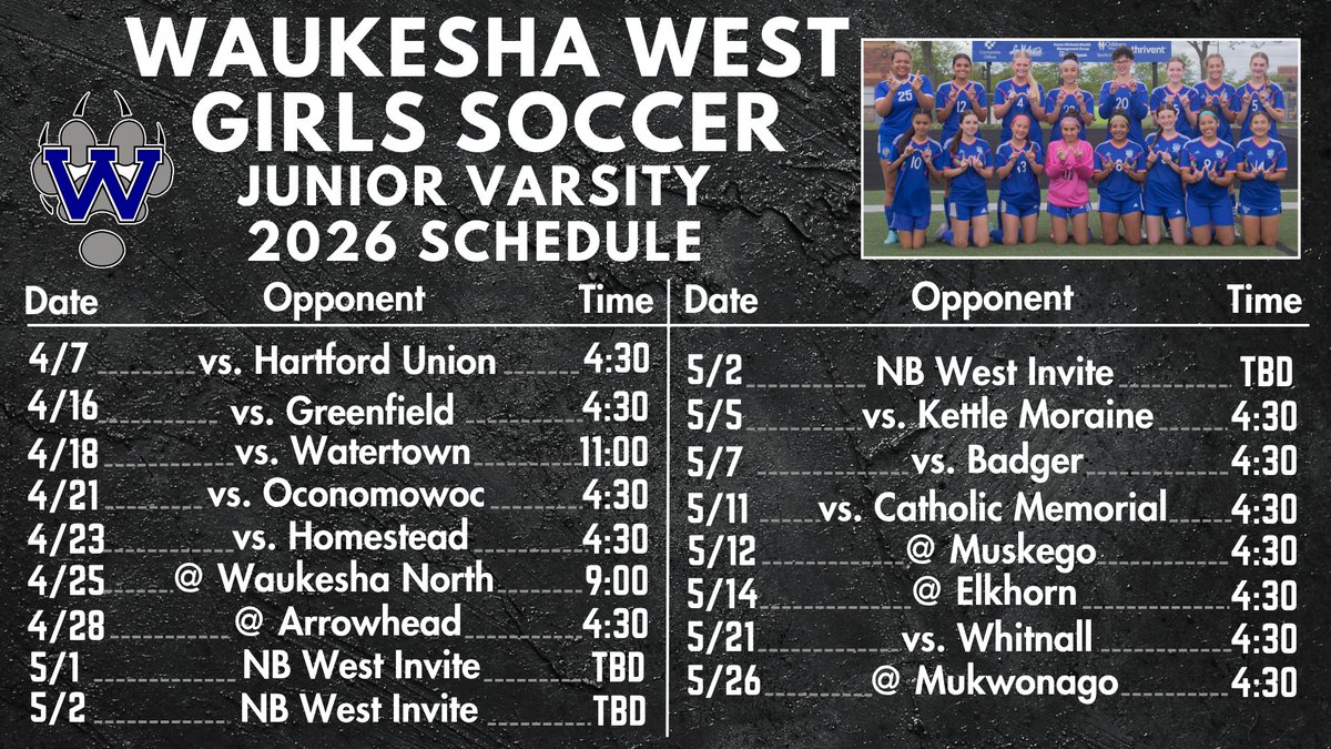 Waukesha West Girls Soccer tweet media
